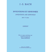 Inventions et Sinfonies BWV772 - 801