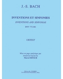 Inventions et Sinfonies BWV772 - 801