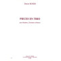 Pièces en trio