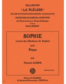 Sophie extr. des Bonheurs...