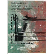 Etudes pour la flûte à bec (34) Vol.1 (1 à 17)