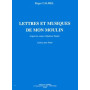 Lettres et musique de mon moulin
