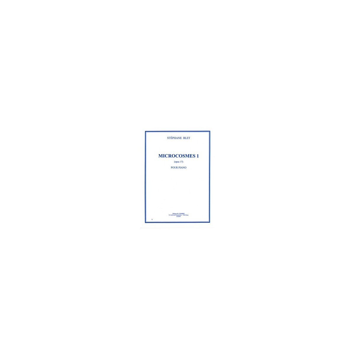 Microcosmes 1 Op.17