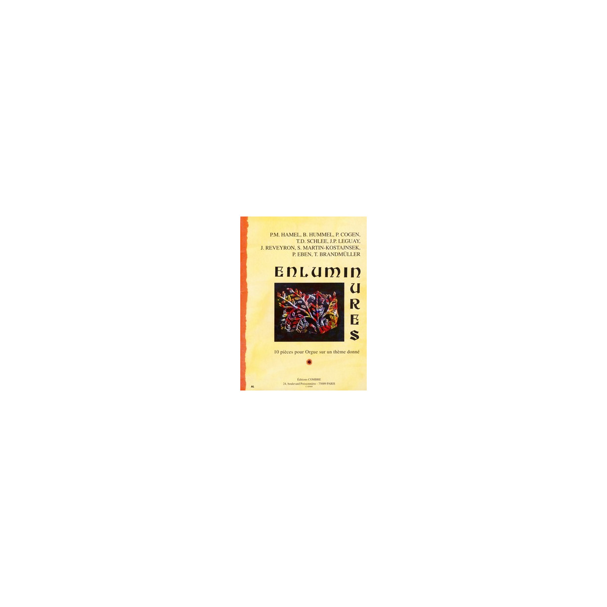 Enluminures (10 pièces sur un thème donné)