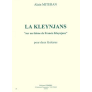 La Kleynjans sur un thème de Francis Kleynjans