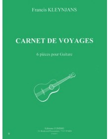 Carnet de voyages (6 pièces)