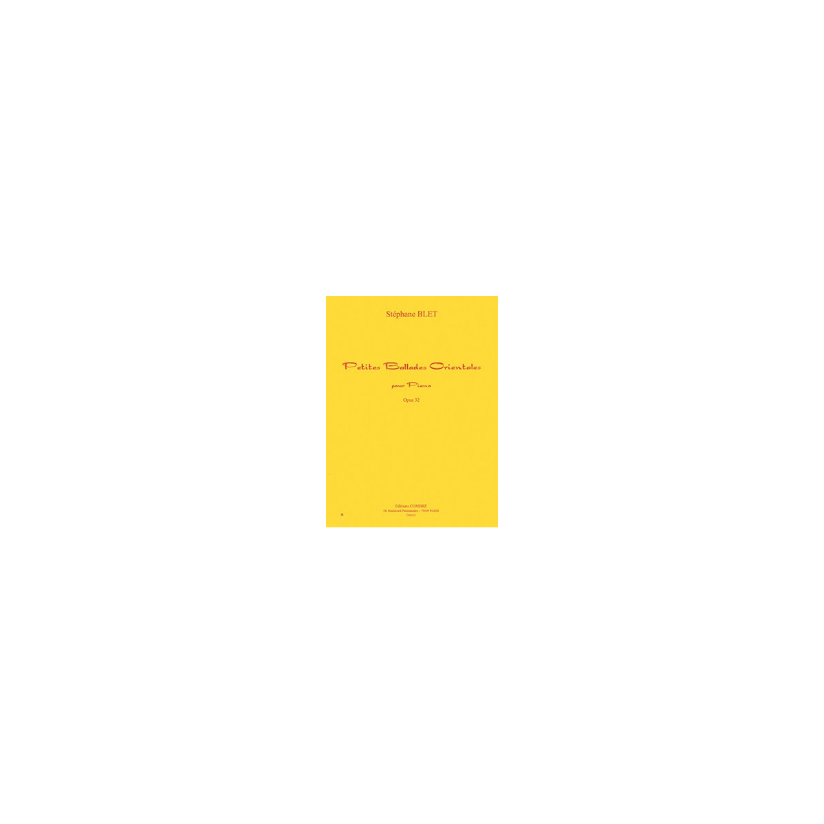 Petites ballades orientales Op.32