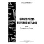 Pièces en forme d'études (15)