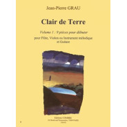 Clair de terre Vol.1 (9 pièces pour débuter)