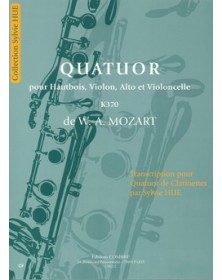 Quatuor pour hautbois, violon, alto et cello KV370