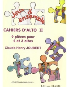 Cahiers d'alto II (9 pièces)