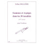 Gammes et arpèges dans les 30 tonalités