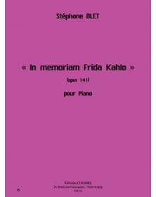 In memoriam Frida Kahlo Op.141