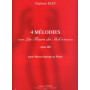 S. Blet : 4 Mélodies Op.100 d'après les Fleurs du mal de Baudelaire