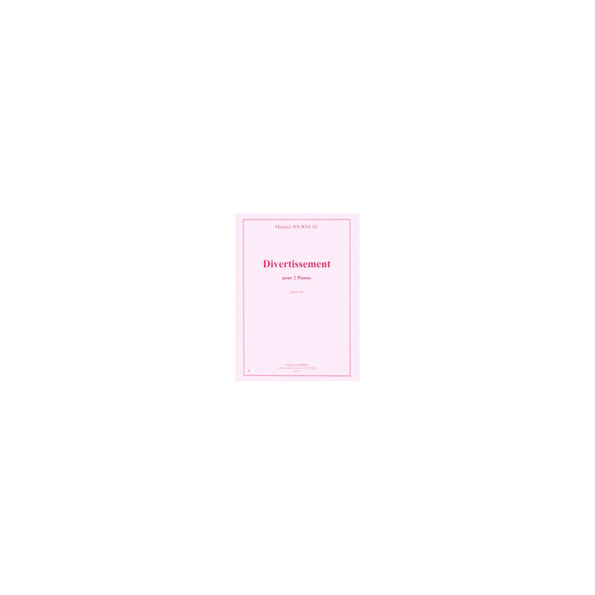 Divertissement Op.49