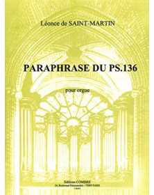 Paraphrase du Psaume 136 Op.15