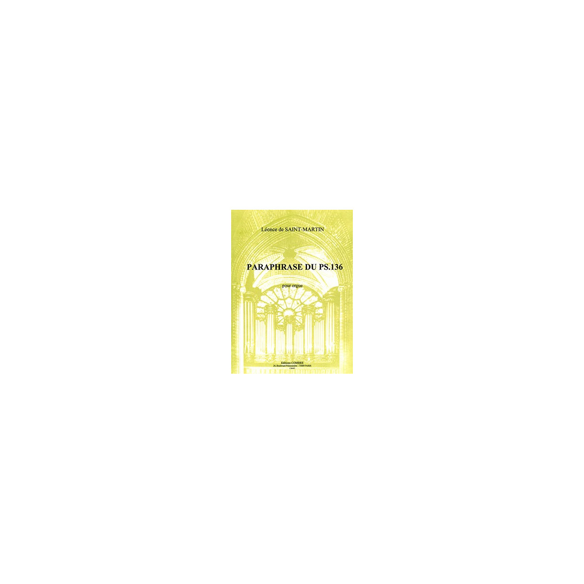 Paraphrase du Psaume 136 Op.15