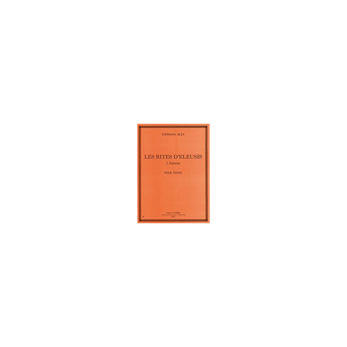 Les Rites d'Eleusis - I : Saturne