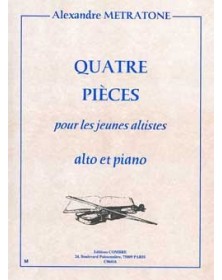 Pièces pour jeunes altistes...