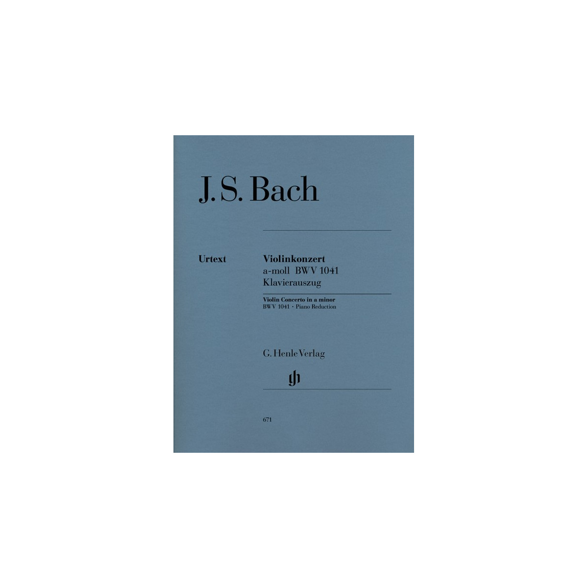 Violin Concerto In A Minor BWV 1041