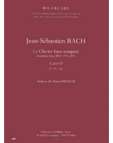 Le Clavier bien tempéré Vol.2 cahier D n°19 à 24