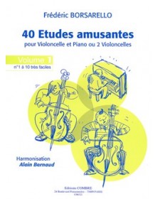 Etudes amusantes (40) Vol.1...
