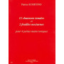 Chansons tonales (12) - Feuilles nocturnes (2)