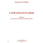 L'Enfance d'un jour