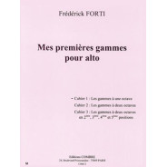 Mes premières gammes pour alto