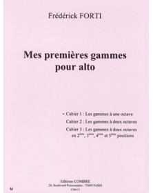 Mes premières gammes pour alto