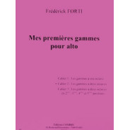 Mes premières gammes pour alto