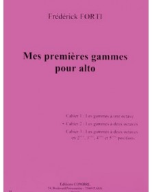 Mes premières gammes pour alto