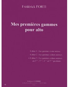 Mes premières gammes pour alto
