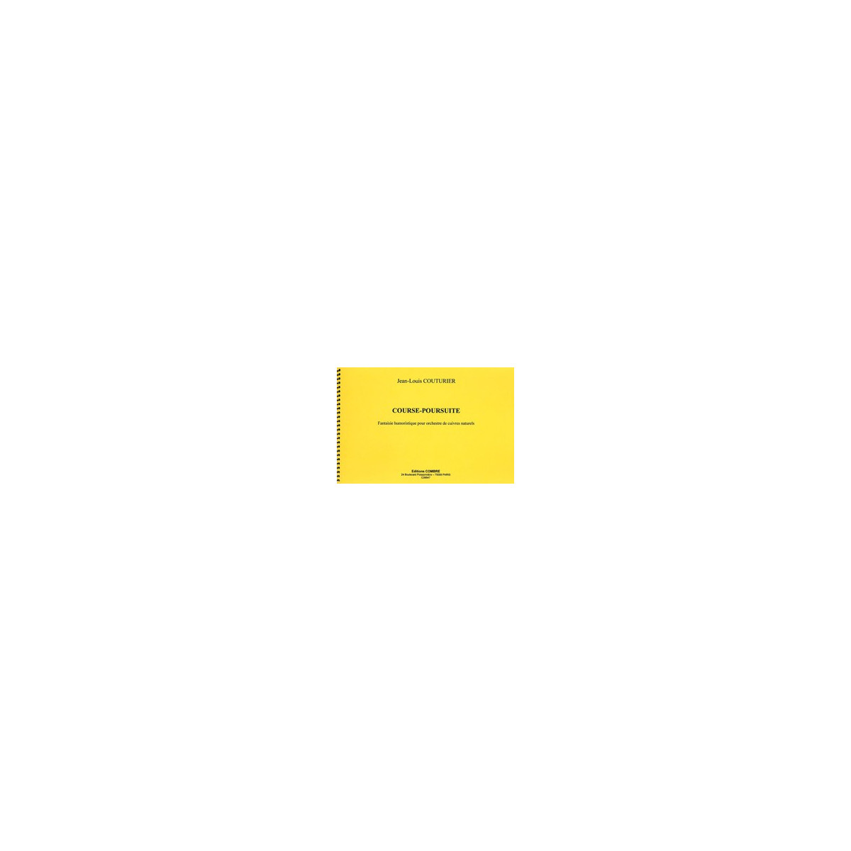 Course-Poursuite - fantaisie humoristique