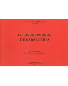 Le livre d'orgue de Carpentras