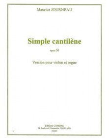 Simple cantilène Op.50