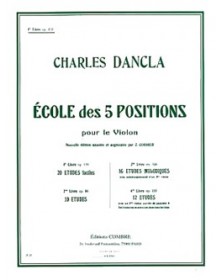 Ecole 5 positions Vol.1 Op.122 (20 études faciles)