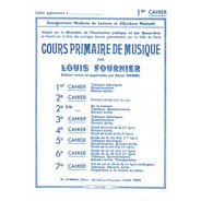 Cours primaire de musique cahier 1