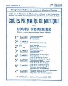 Cours primaire de musique cahier 1