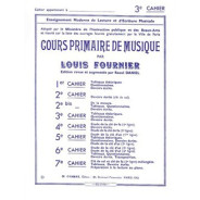 Cours primaire de musique cahier 3
