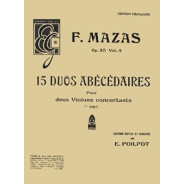 Duos abécédaires (15) Op.85a
