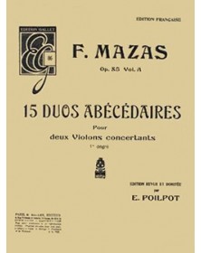 Duos abécédaires (15) Op.85a