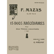 Duos abécédaires (15) Op.85b
