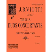 Duos concertants (3) Op.30