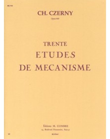 Etudes de mécanisme (30)...
