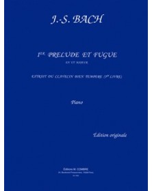 J.S. Bach : Prélude et fugue n°1 en ut majeur