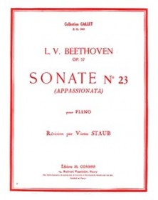 Sonate n°23 Op.57 Appassionata