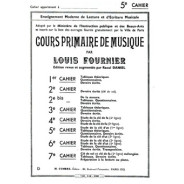 Cours primaire de musique cahier 5