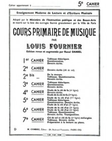 Cours primaire de musique cahier 5