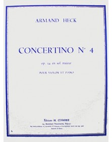 Concertino n°4 sol maj. Op.34